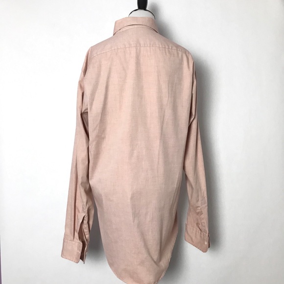 Christian Dior Red Size Neck 15.5 Men’s Button Down Long Sleeve Shirt - Picture 4 of 4